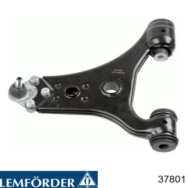 Brazo inferior izquierdo de la suspensión delantera 37801 Lemforder
