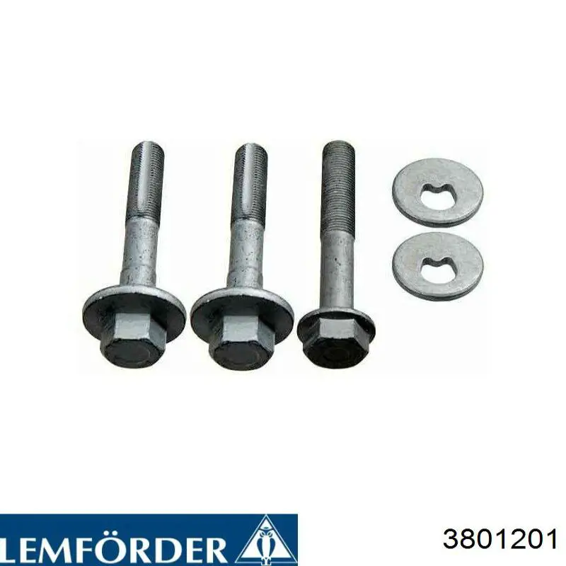 Perno de fijación del brazo inferior trasero Lemforder 3801201