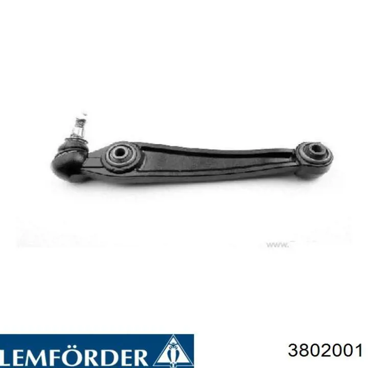 Juego de pernos de fijación del brazo delantero 3802001 Lemforder