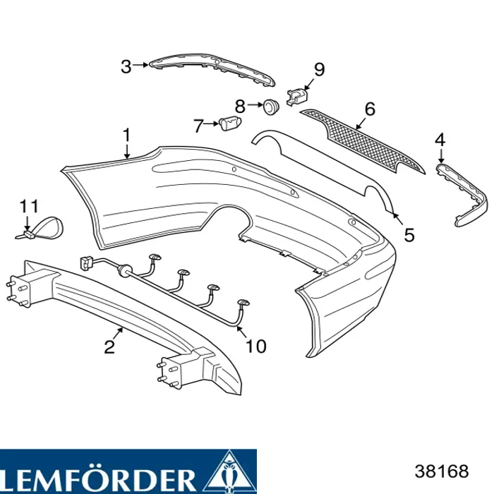 Brazo inferior derecho de la suspensión delantera Lemforder 38168 precio, desde 61,71 EUR