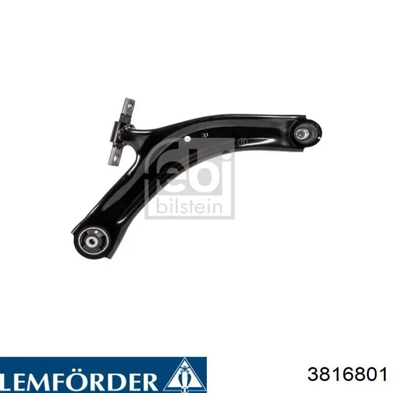 3816801 Lemforder Brazo inferior derecho de la suspensión delantera
