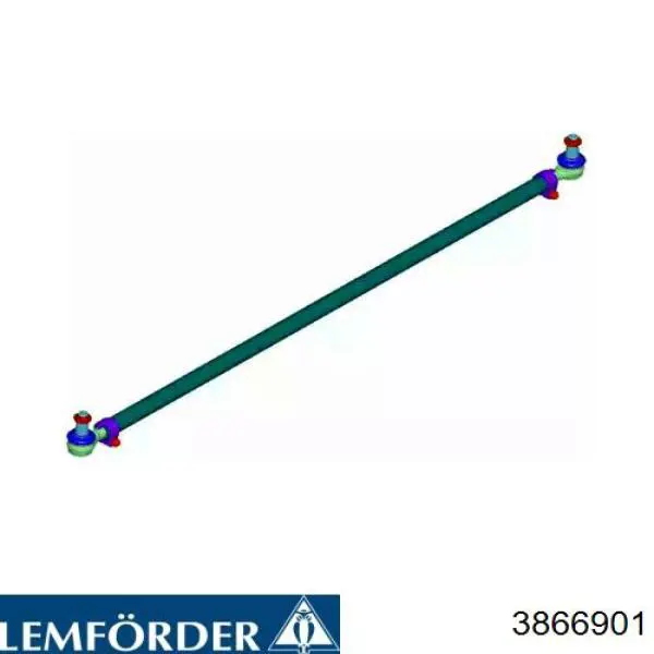 3866901 Lemforder barra oscilante, suspensión de ruedas, eje delantero