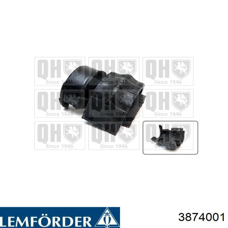 Comprar 3874001 Lemforder Buje de barra estabilizadora trasera