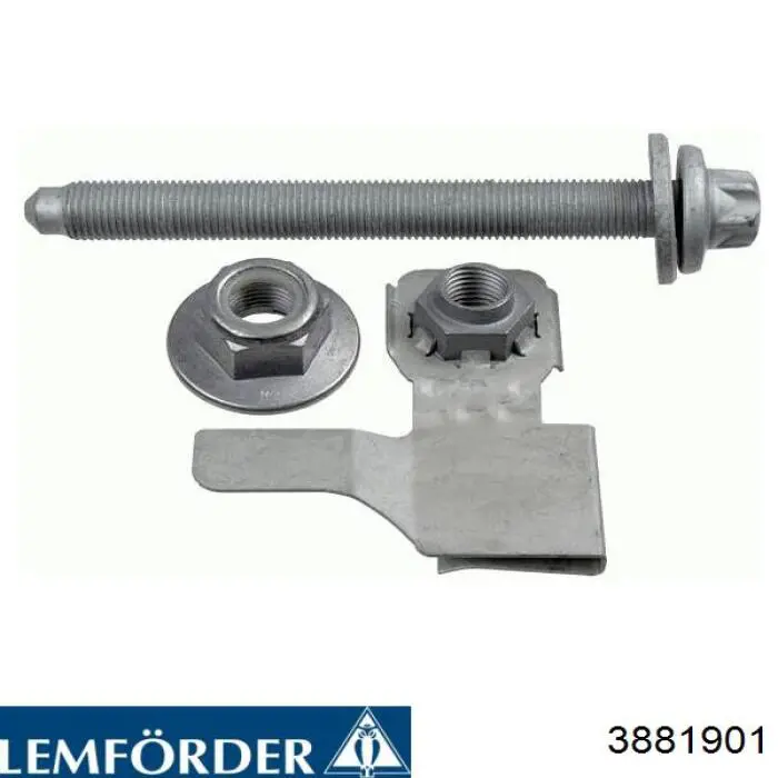 Perno de fijación del brazo inferior delantero 3881901 Lemforder