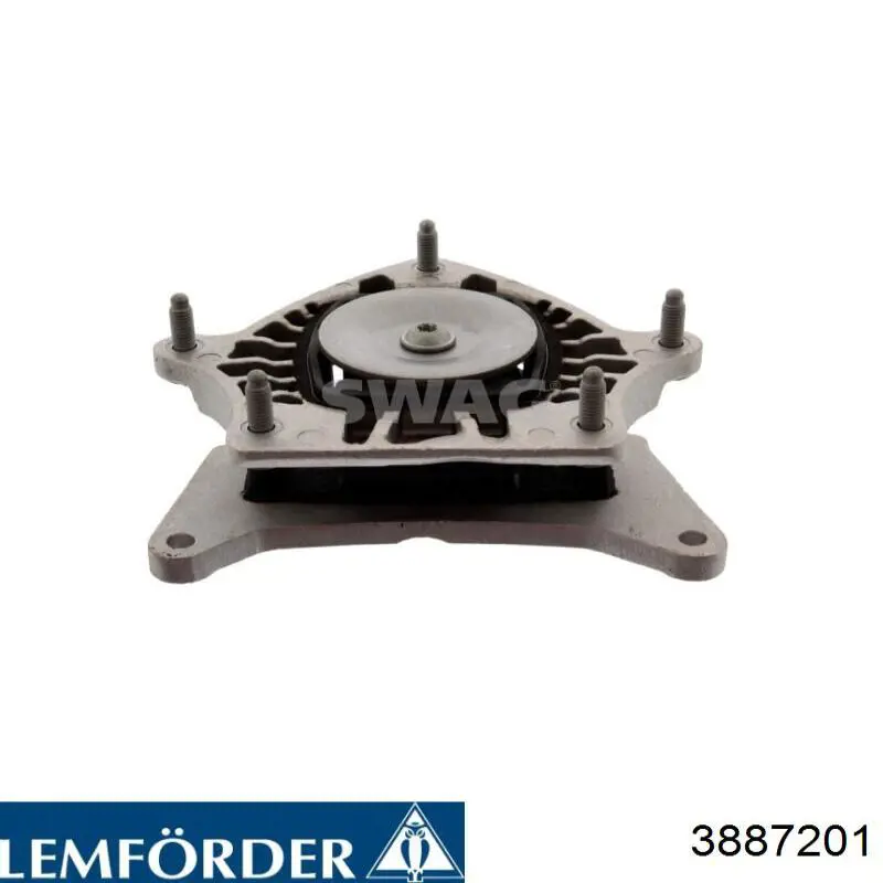 49217 Febi soporte, motor izquierdo, delantero