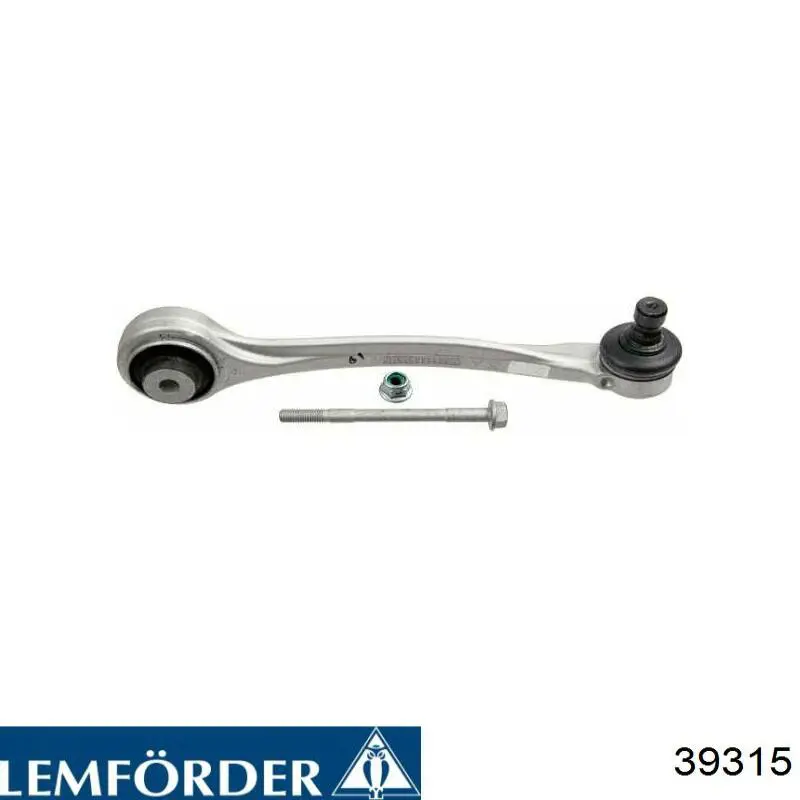 Brazo superior derecho de la suspensión delantera 39315 Lemforder