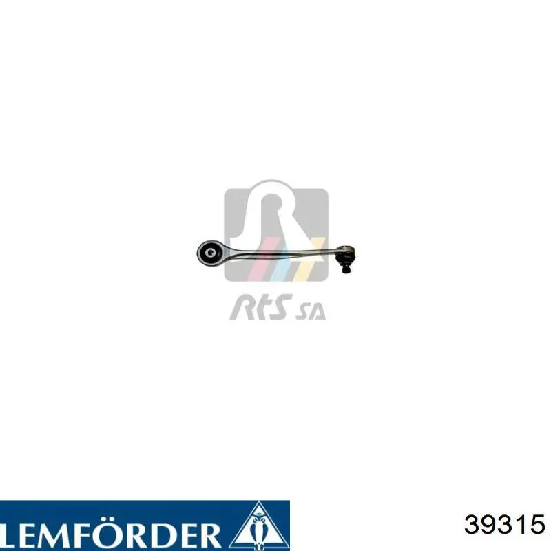 Brazo superior derecho de la suspensión delantera 39315 Lemforder
