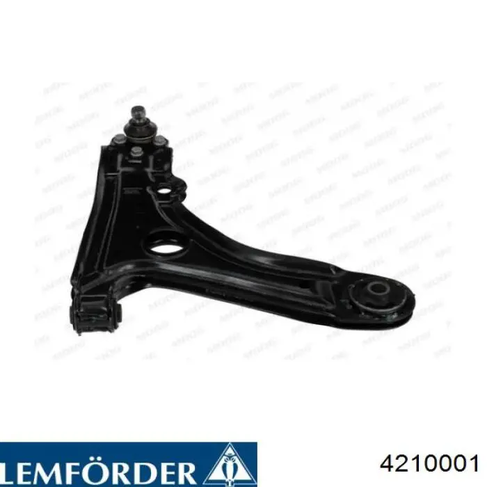 42100 01 Lemforder silentblock, soporte de diferencial, eje trasero, delantero