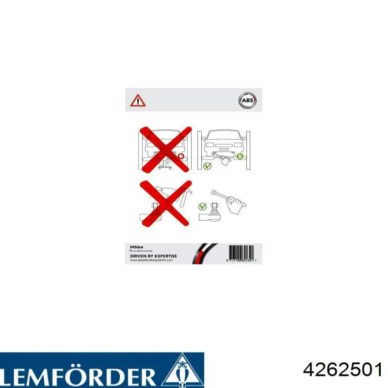 Barra oscilante, suspensión de ruedas delantera, superior izquierda Lemforder 4262501 precio, desde 94,88 EUR