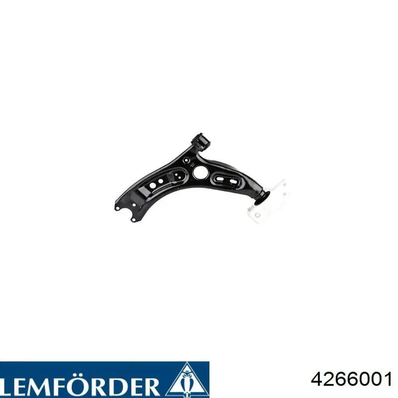 Brazo inferior derecho de la suspensión delantera 4266001 Lemforder