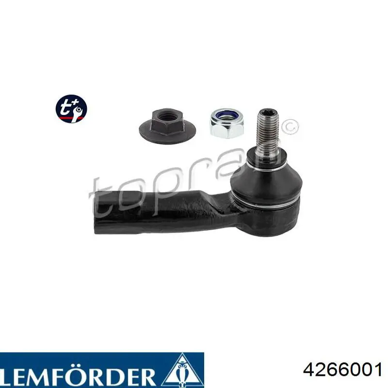 4266001 Lemforder Brazo inferior derecho de la suspensión delantera