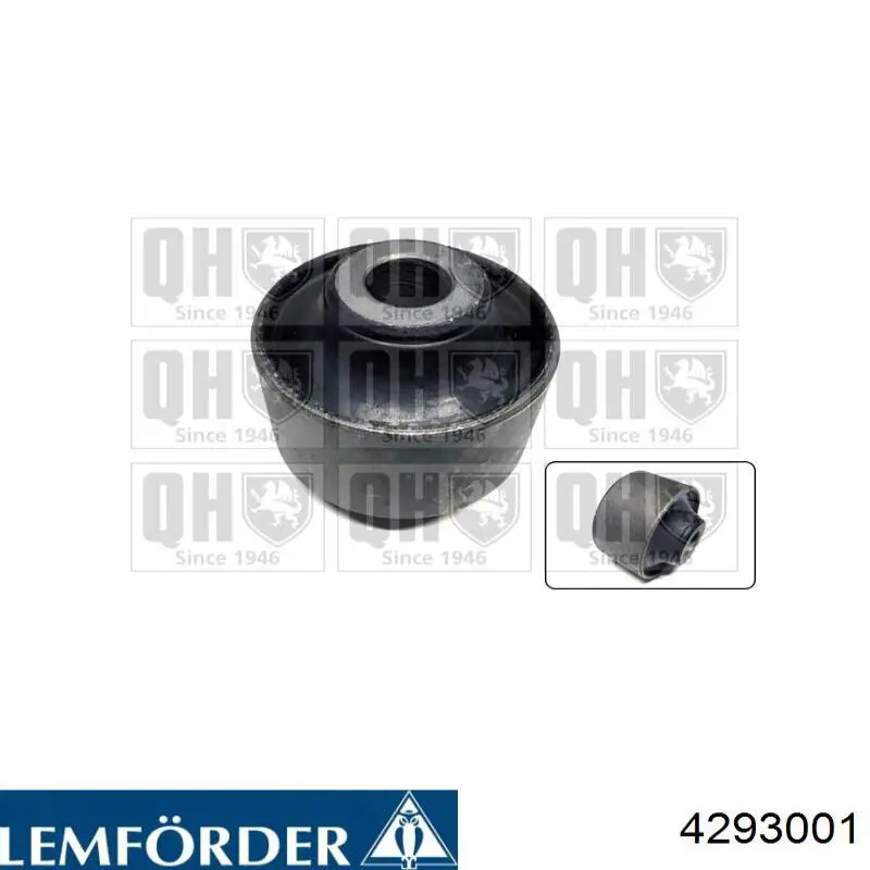 4293001 Lemforder Silentblock de brazo de suspensión delantero inferior