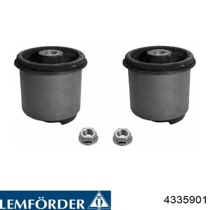 Perno de fijación del brazo superior trasero exterior N10465701 VAG