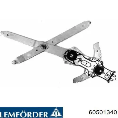 Mecanismo alzacristales, puerta trasera derecha para Citroen BX (XB)