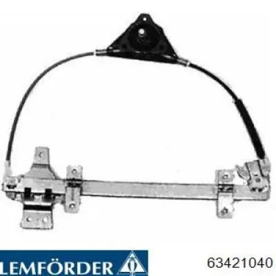 Mecanismo alzacristales, puerta trasera derecha Ford Maverick 2 (1N2)