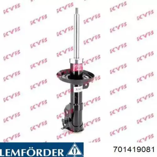 701419081 Lemforder silentblock de montaje del caja de direccion