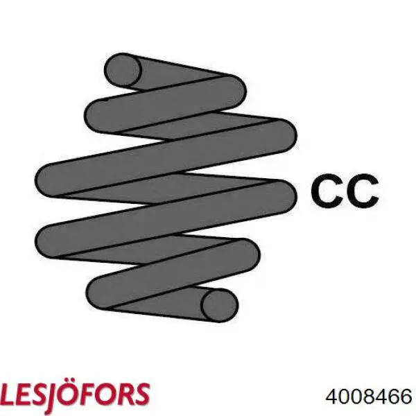 Comprar 4008466 Lesjofors Muelle delantero
