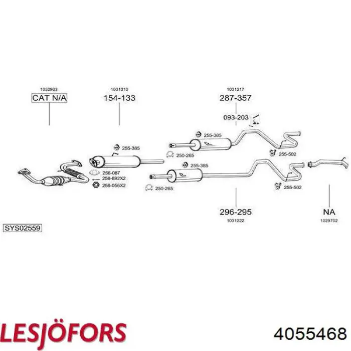 Muelle delantero Lesjofors 4055468 precio, desde 58,25 EUR