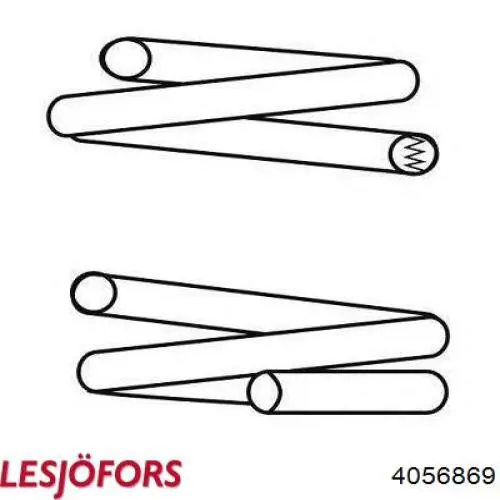 Muelle de suspensión eje delantero para Mercedes ML/GLE (W164)