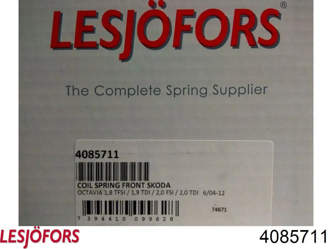 Comprar 4085711 Lesjofors Muelle delantero