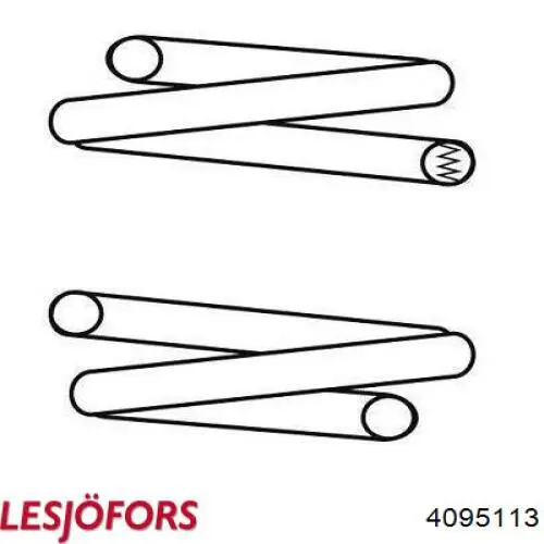 Muelle delantero Lesjofors 4095113 precio, desde 46,87 EUR