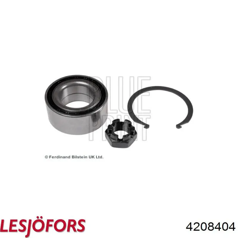 4208404 Lesjofors Muelle trasero