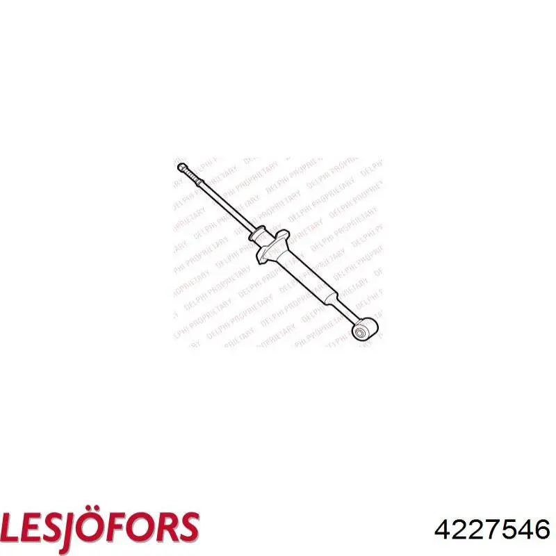 Comprar 4227546 Lesjofors Muelle de eje trasero