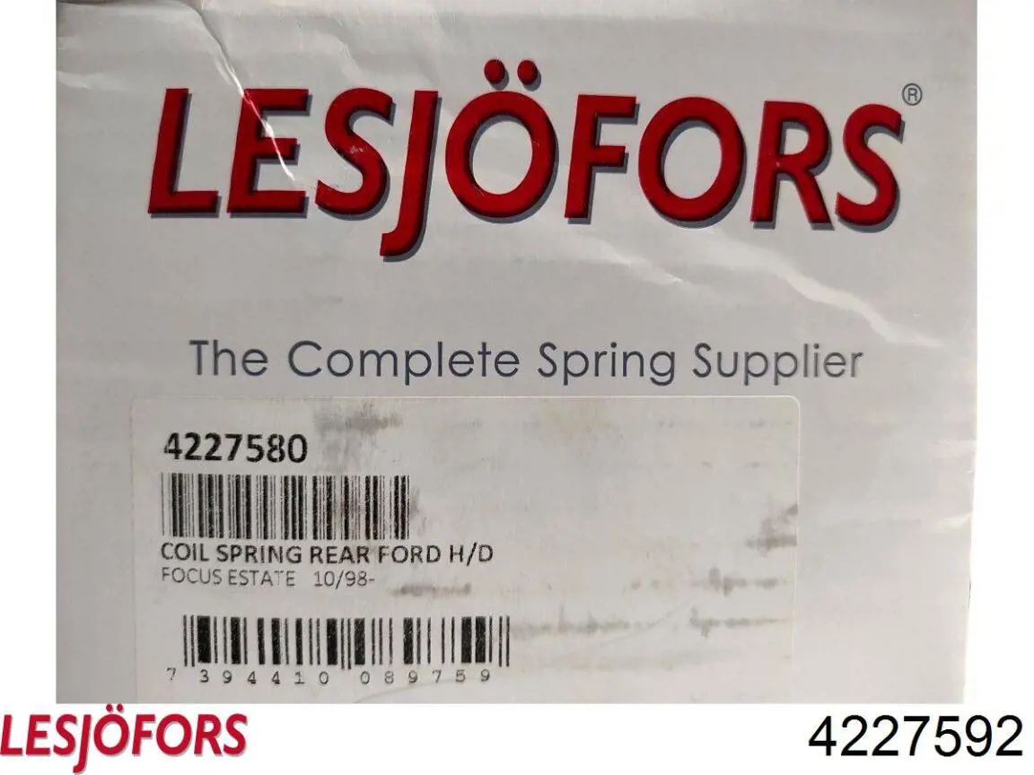 Muelle de suspensión trasero Lesjofors 4227592 precio, desde 64,08 EUR