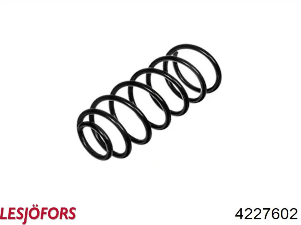 4227602 Lesjofors Muelle trasero