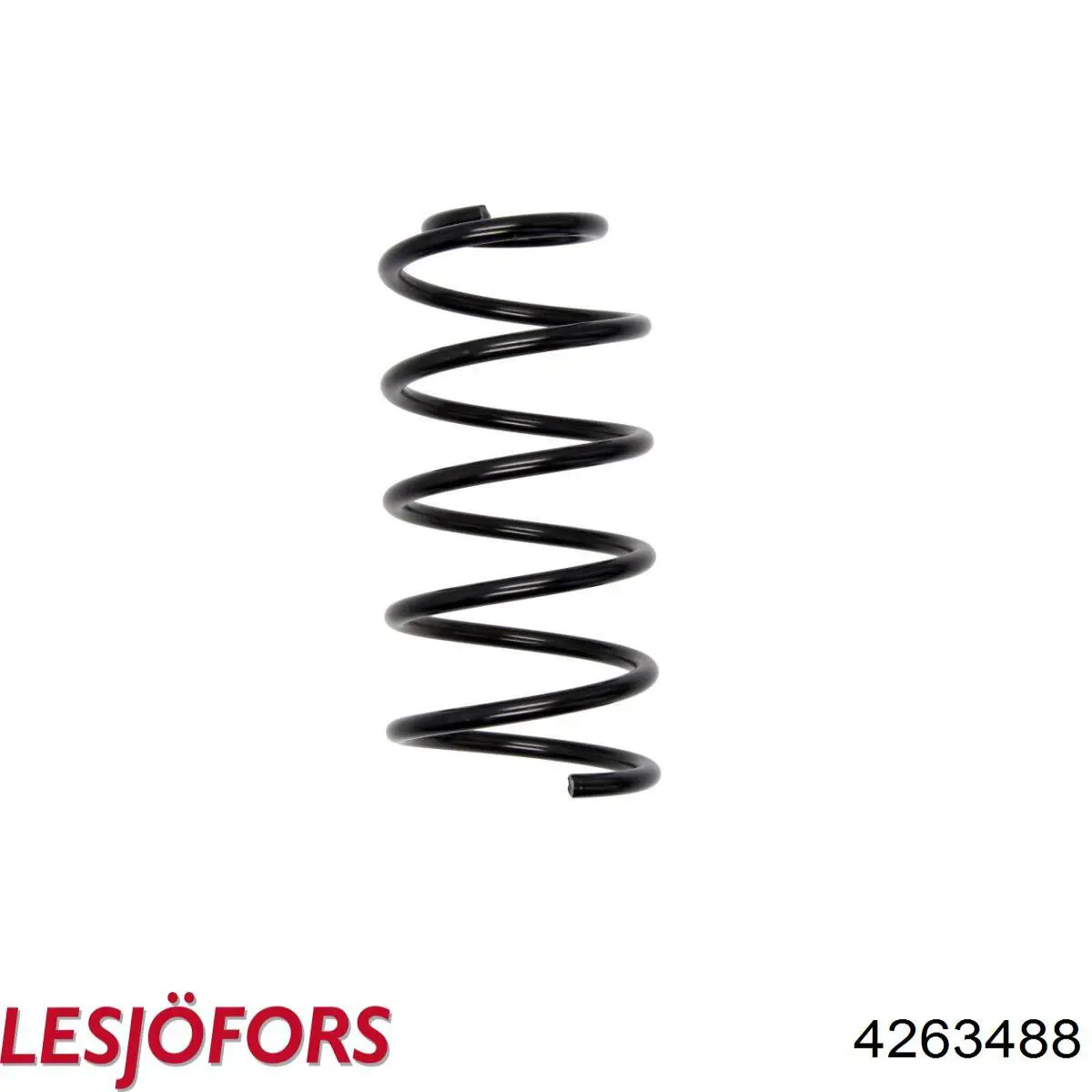 4263488 Lesjofors Muelle trasero