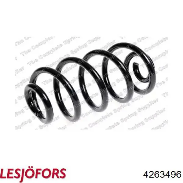 4263496 Lesjofors Muelle trasero