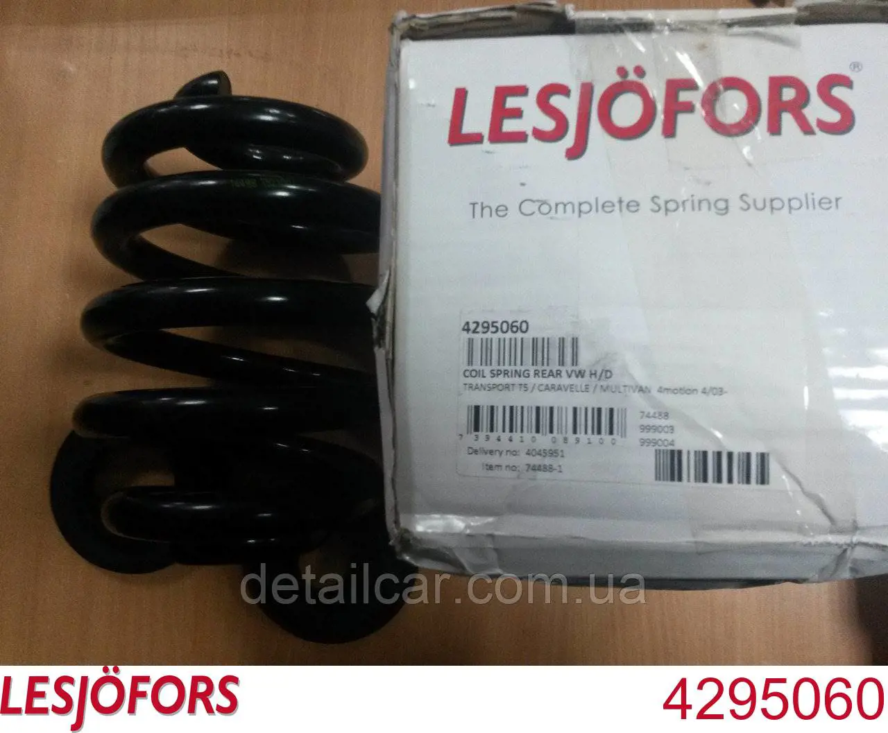Muelle de suspensión trasero Lesjofors 4295060 precio, desde 56,67 EUR