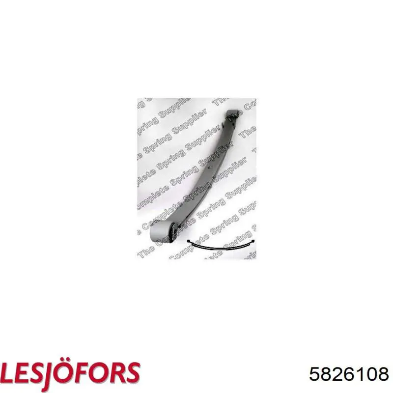 Ballesta, eje trasera  Lesjofors 5826108 precio, desde 92,90 EUR