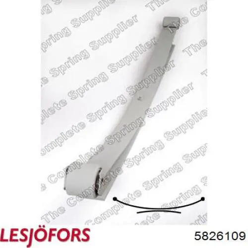 Comprar 5826109 Lesjofors Ballesta de suspensión trasera