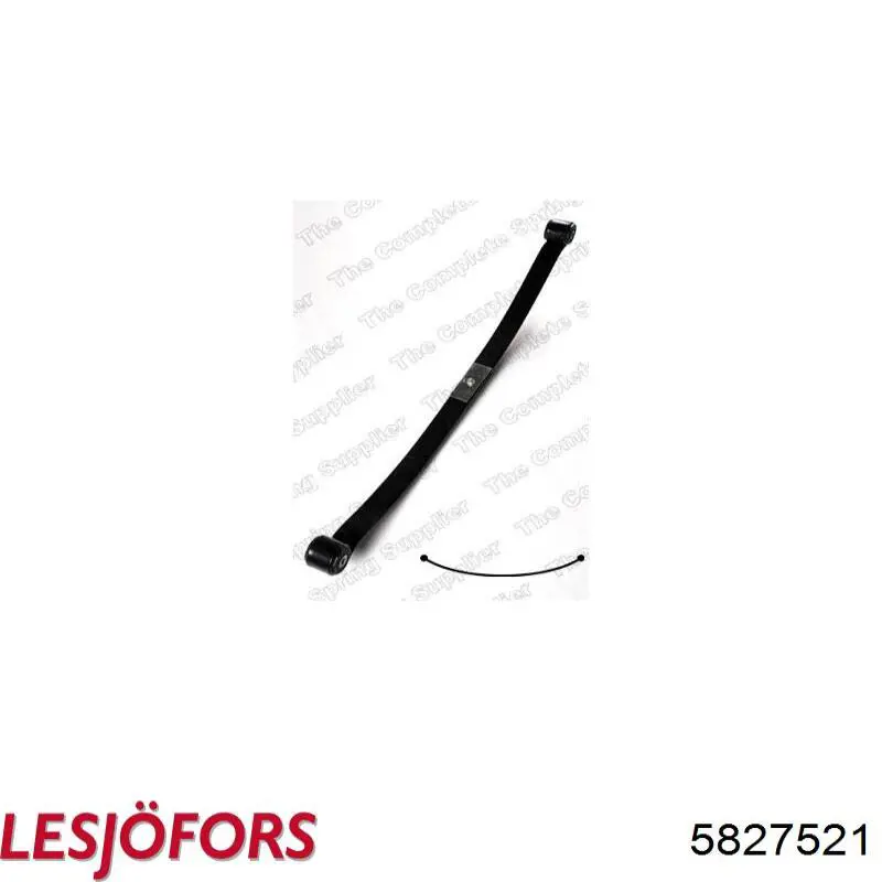 Ballesta, eje trasera  Lesjofors 5827521 precio, desde 104,54 EUR