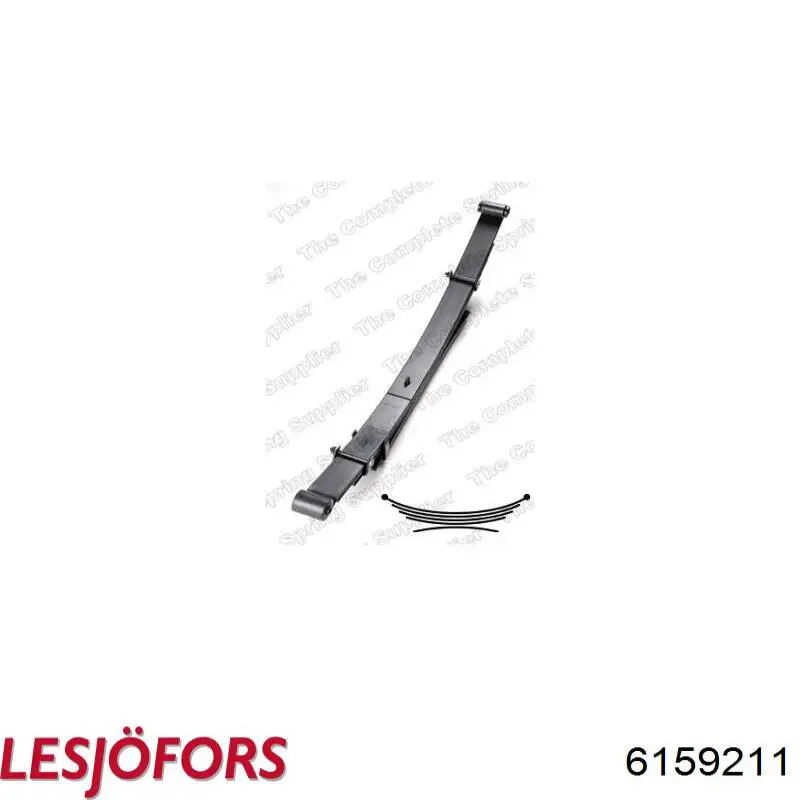 Comprar 6159211 Lesjofors Ballesta de suspensión trasera