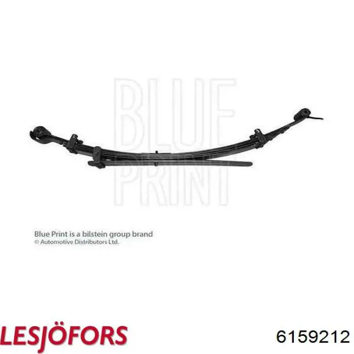 Ballesta, eje trasera  Lesjofors 6159212 precio, desde 257,53 EUR