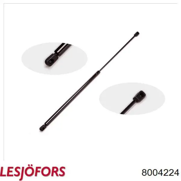 Amortiguador de capó 8004224 Lesjofors