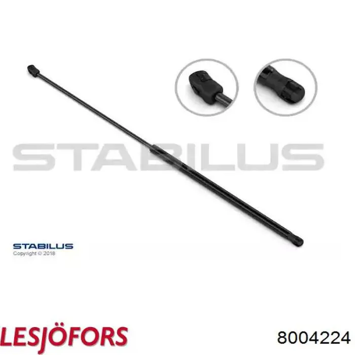 Comprar 8004224 Lesjofors Amortiguador de capó