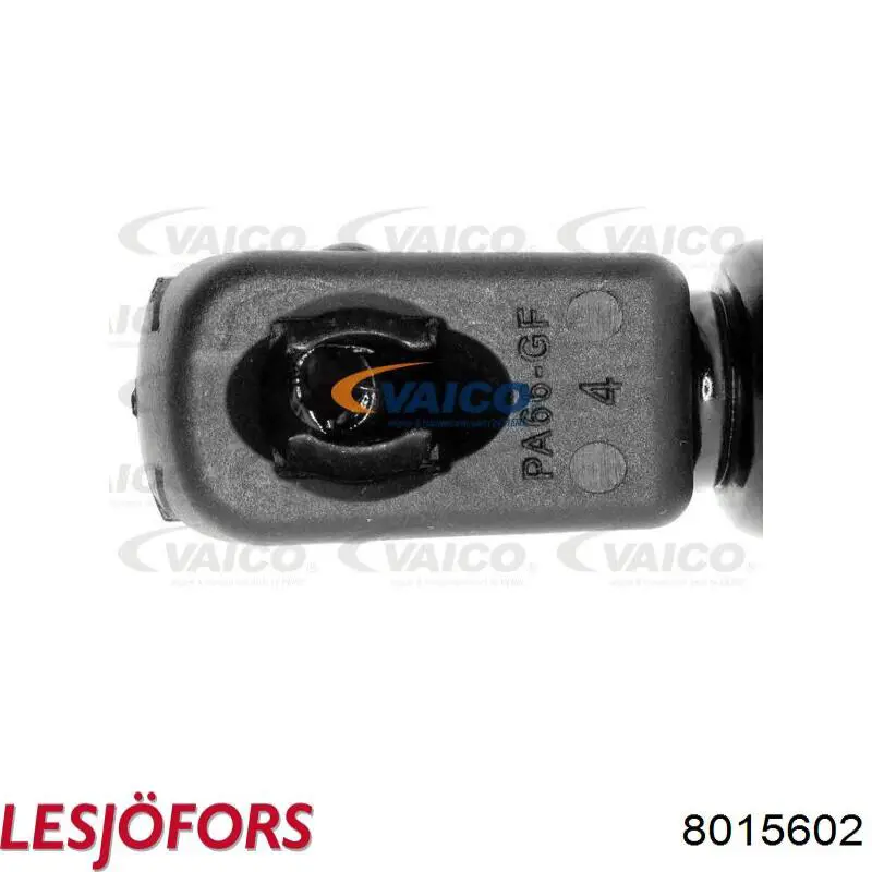 Amortiguador de capó GSR620500 Open Parts