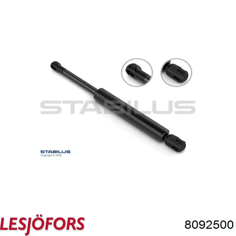 Comprar 8092500 Lesjofors Amortiguador de capó