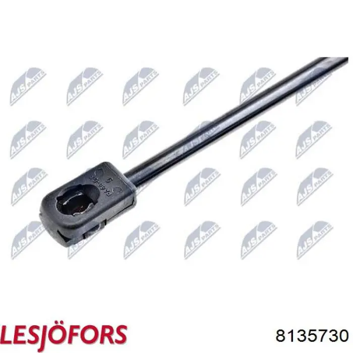 8135730 Lesjofors amortiguador para porton trasero (3/5 puertas traseras (lisas)