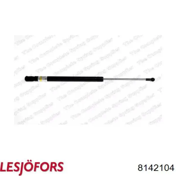 8142104 Lesjofors amortiguador para porton trasero (3/5 puertas traseras (lisas)