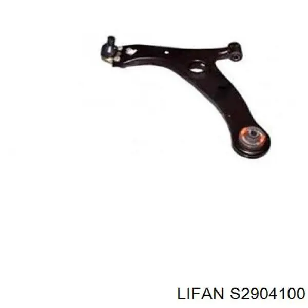 S2904100 Lifan barra oscilante, suspensión de ruedas delantera, inferior izquierda