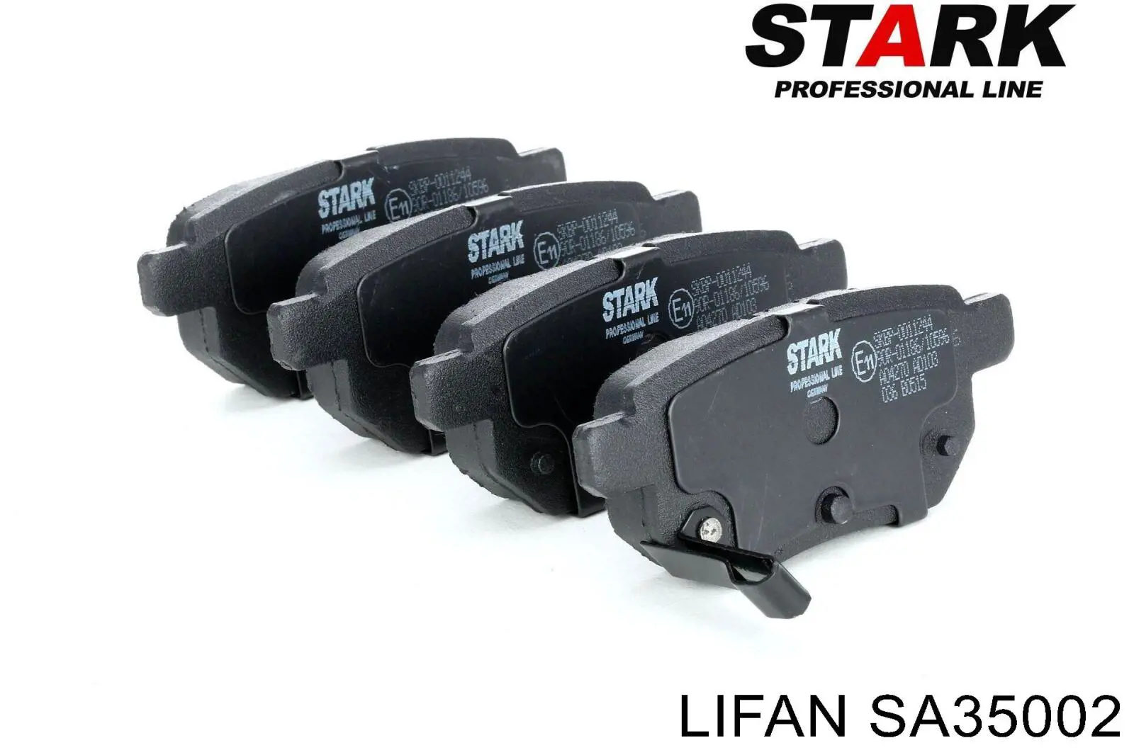 SA35002 Lifan pastillas de freno traseras