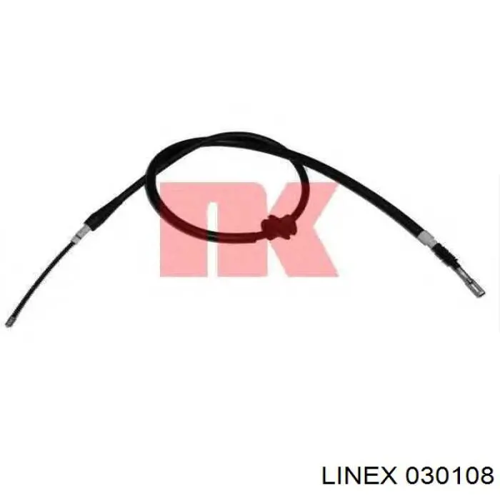 03.01.08 Linex cable de freno de mano trasero izquierdo