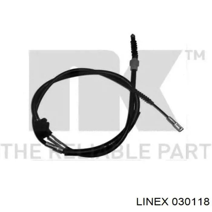 03.01.18 Linex cable de freno de mano trasero derecho/izquierdo
