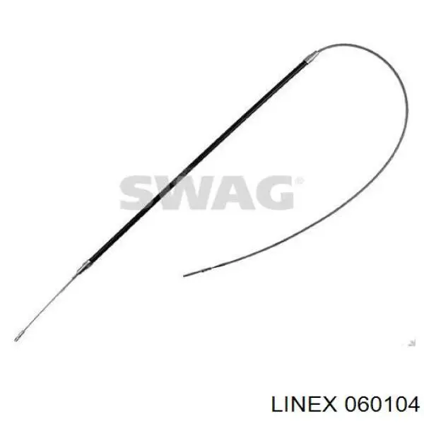 06.01.04 Linex cable de freno de mano trasero derecho/izquierdo