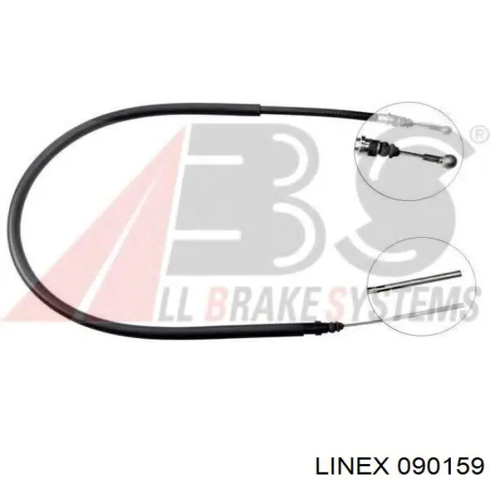 Cable de freno de mano trasero izquierdo Linex 090159 precio, desde 21,14 EUR