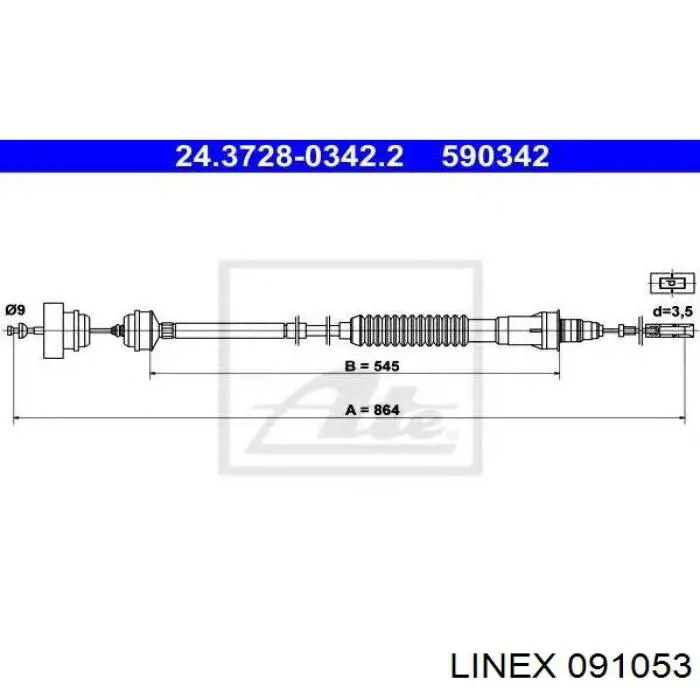 09.10.53 Linex cable de embrague